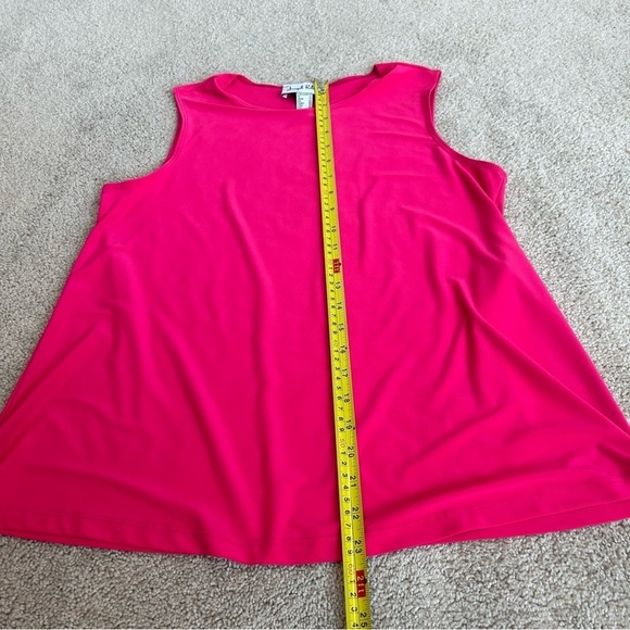 JOSEPH Ribkoff fuchsia pink tank camisole blouse sleeveless Sz 10 - Picture 8 of 10